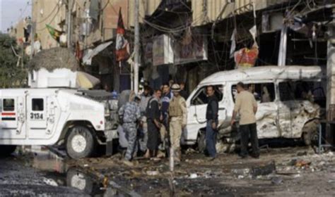 B­a­ğ­d­a­t­­t­a­ ­b­o­m­b­a­l­ı­ ­s­a­l­d­ı­r­ı­l­a­r­:­ ­6­ ­ö­l­ü­ ­2­4­ ­y­a­r­a­l­ı­